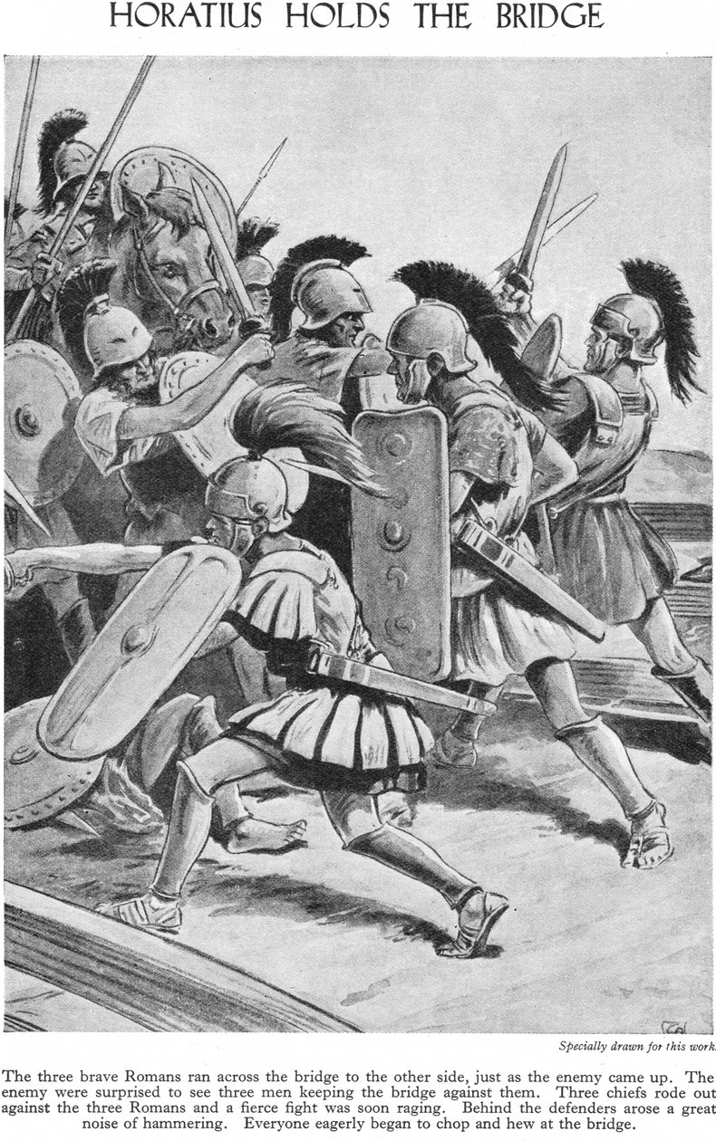 Horatius Köprüyü Tutuyor, 1940