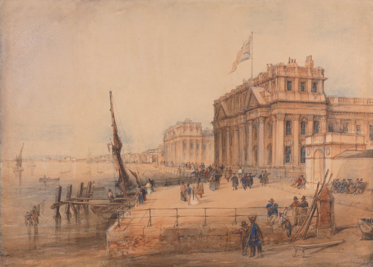Greenwich Hastanesi by Richard Henry Nibbs