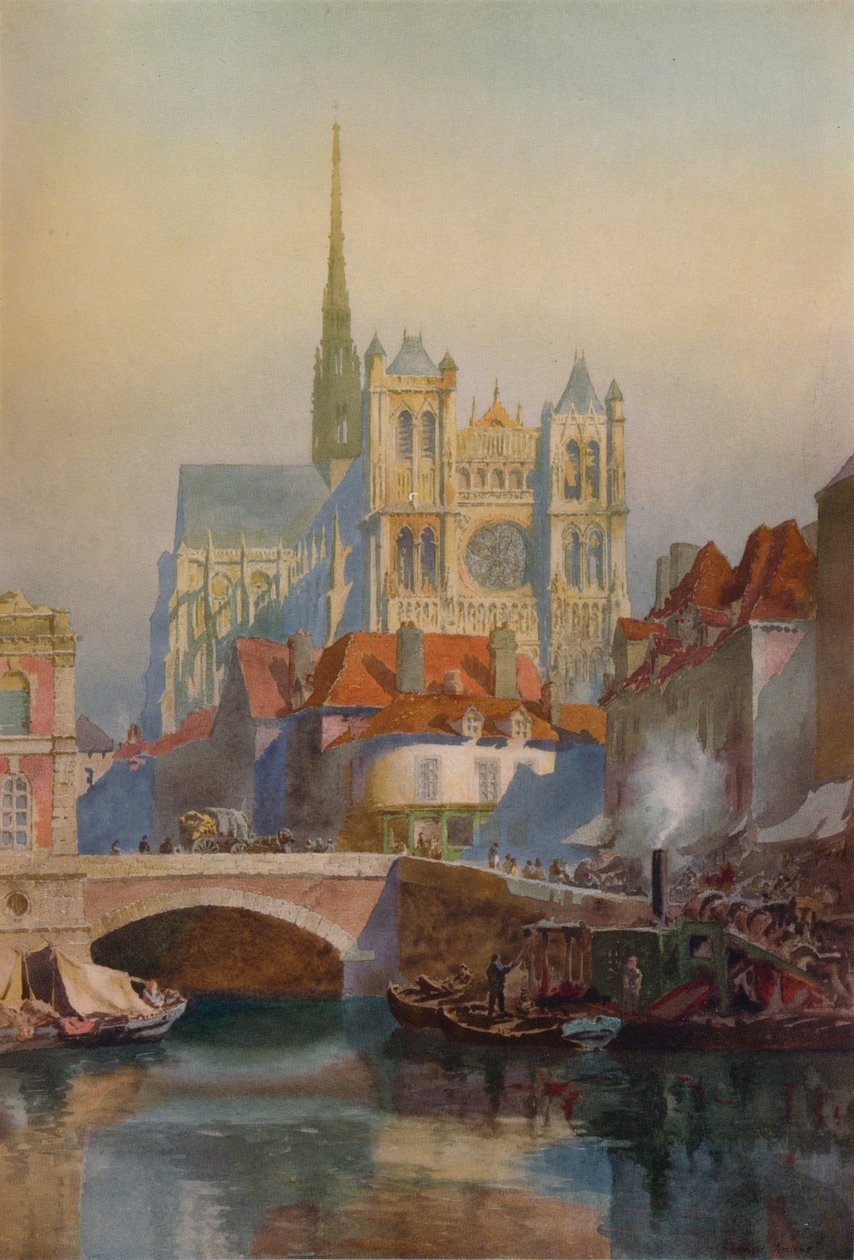 Amiens Katedrali, c1903, 1938 by Richard Henry Wright