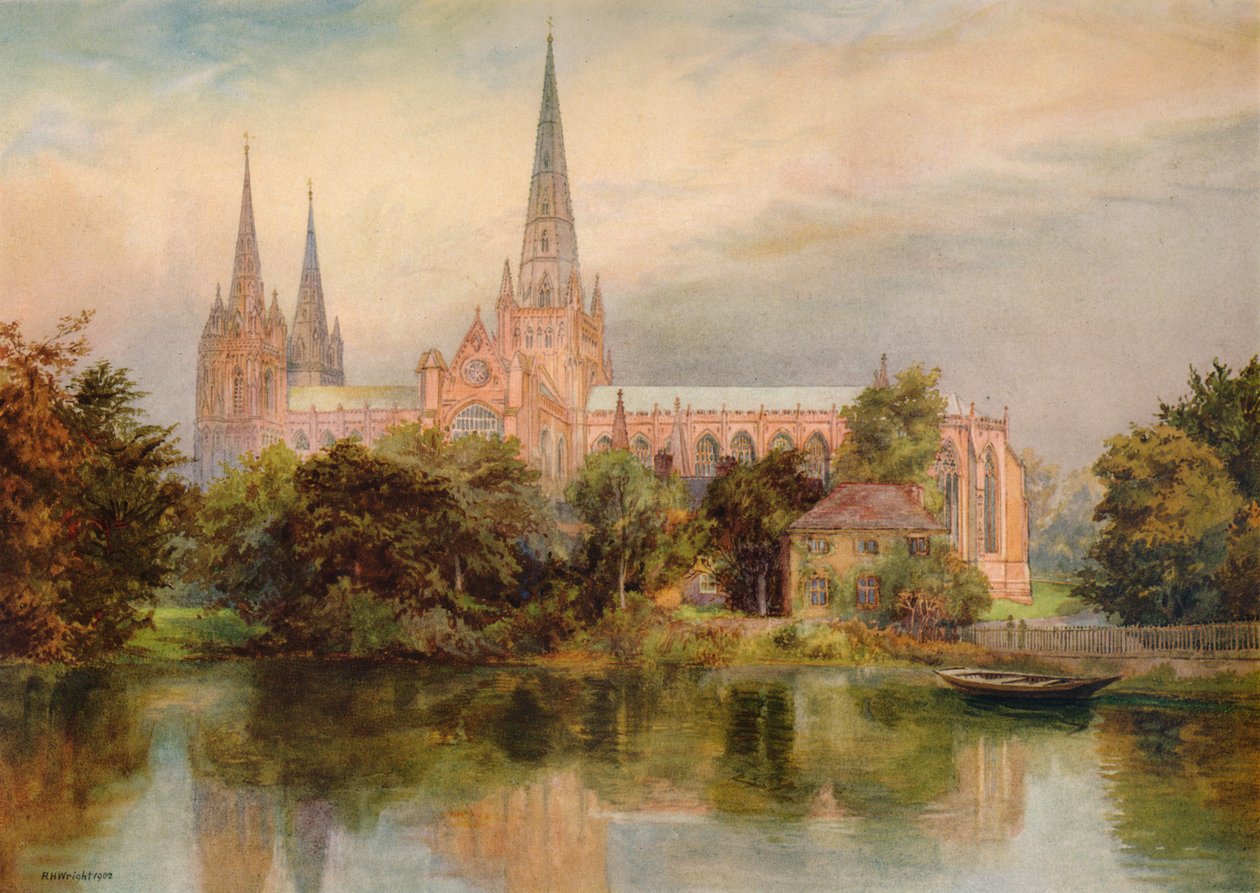 Lichfield Katedrali, 1902, 1938 by Richard Henry Wright