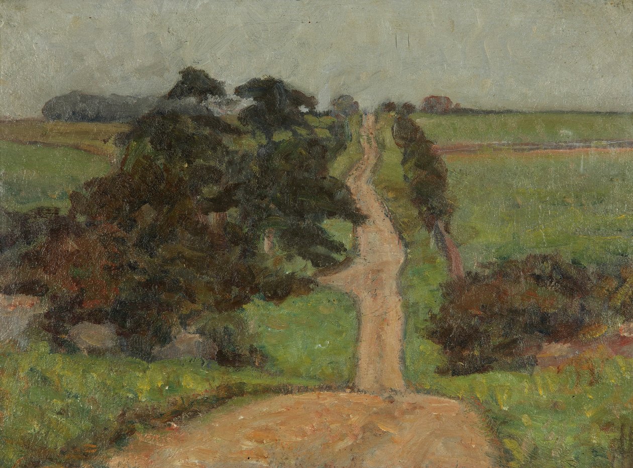 Northleach, Gloucestershire yakınlarında bir Roma Yolu by Richard Heyworth