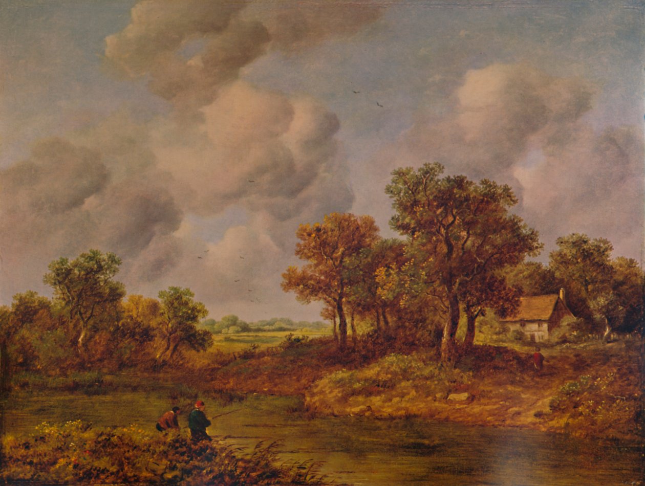Henley-on-Thames yakınlarında, 19. yüzyıl, 1935 by Richard Hilder