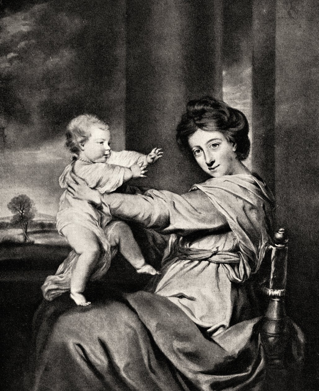 Caroline, Marlborough Düşesi ve Kızı, 20. yüzyıl by Richard Houston