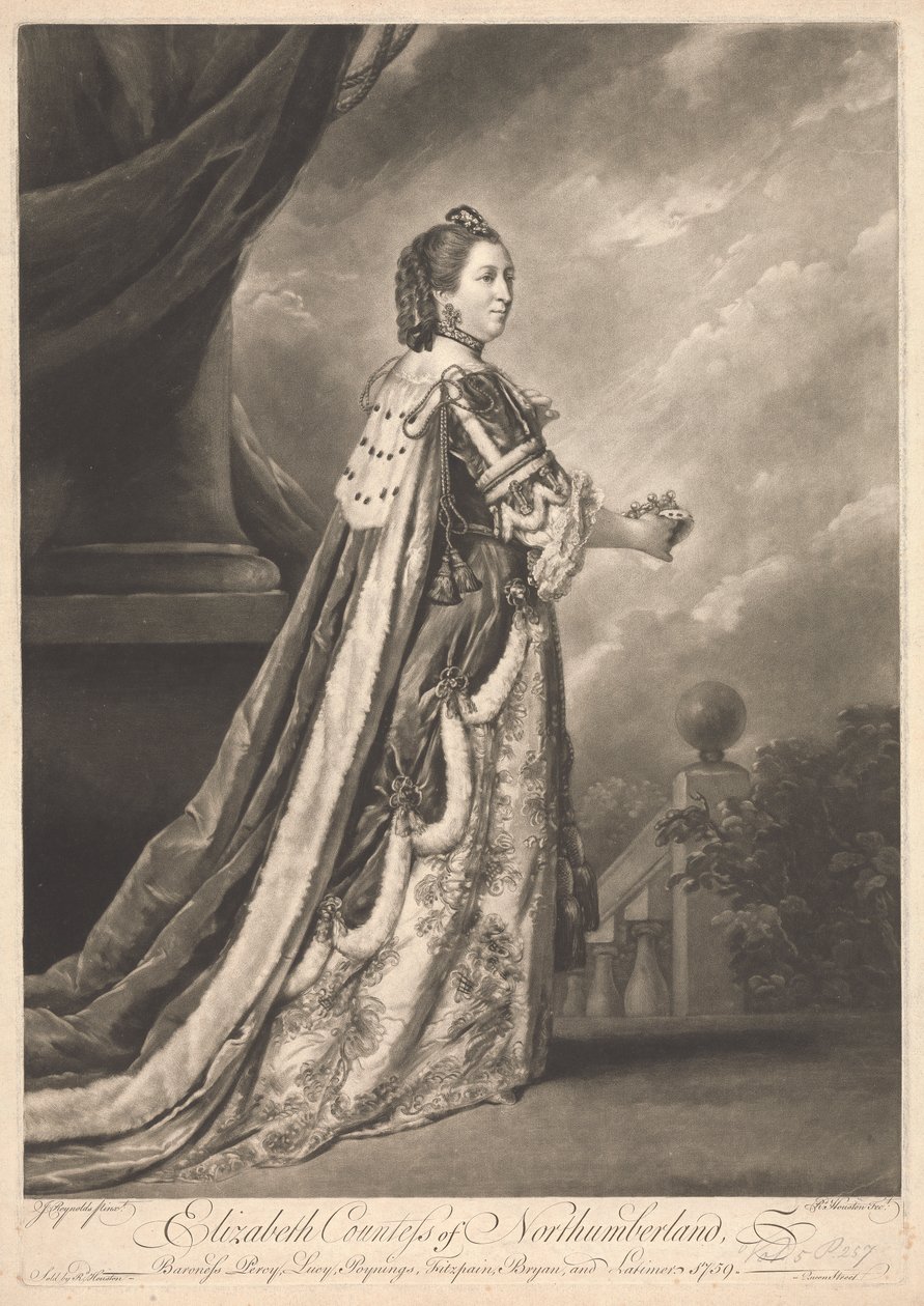 Elizabeth, Northumberland Kontesi by Richard Houston