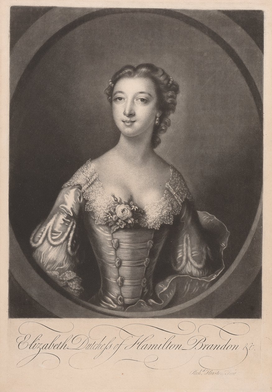 Hamilton Brandon'ın Elizabeth Düşesi by Richard Houston