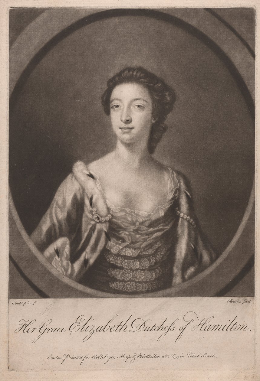 Grace Elizabeth Hamilton Düşesi by Richard Houston