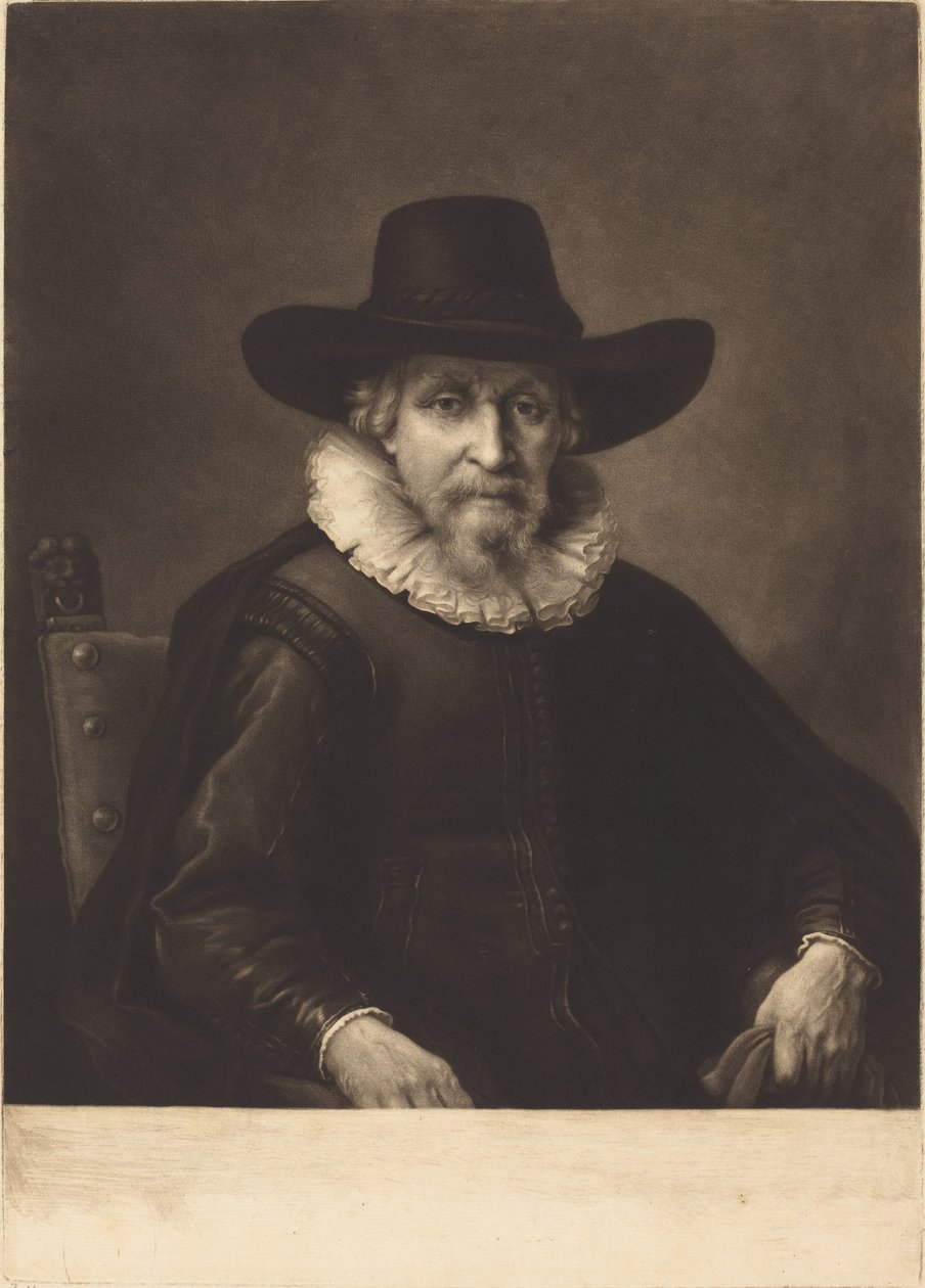 Belediye Başkanı by Richard Houston after Rembrandt van Rijn