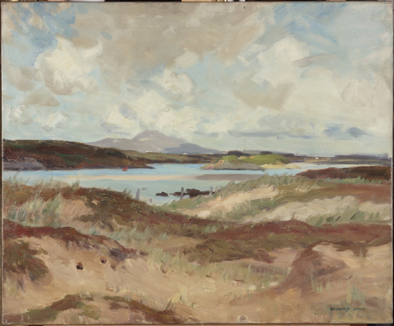 Anglesey (tuval üzerine yağlı boya) by Richard Jack