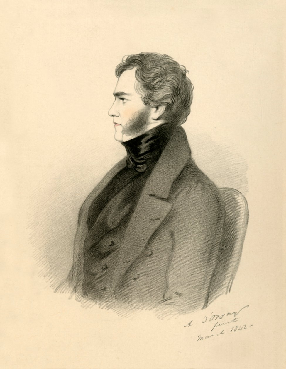 Amiral Rous, 1842. by Richard James Lane