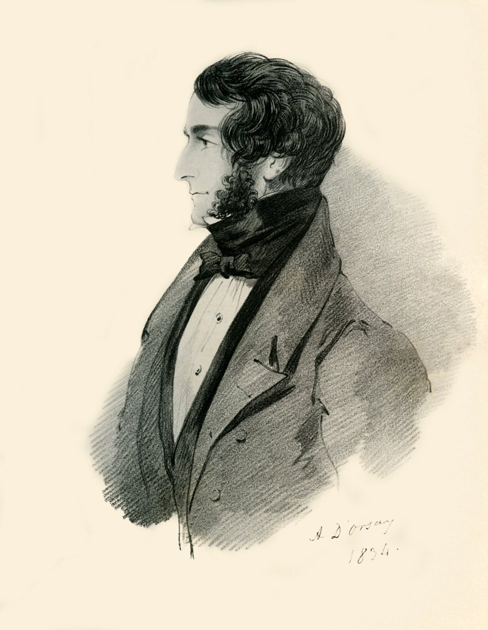 Albay John Lyster, 1834. by Richard James Lane