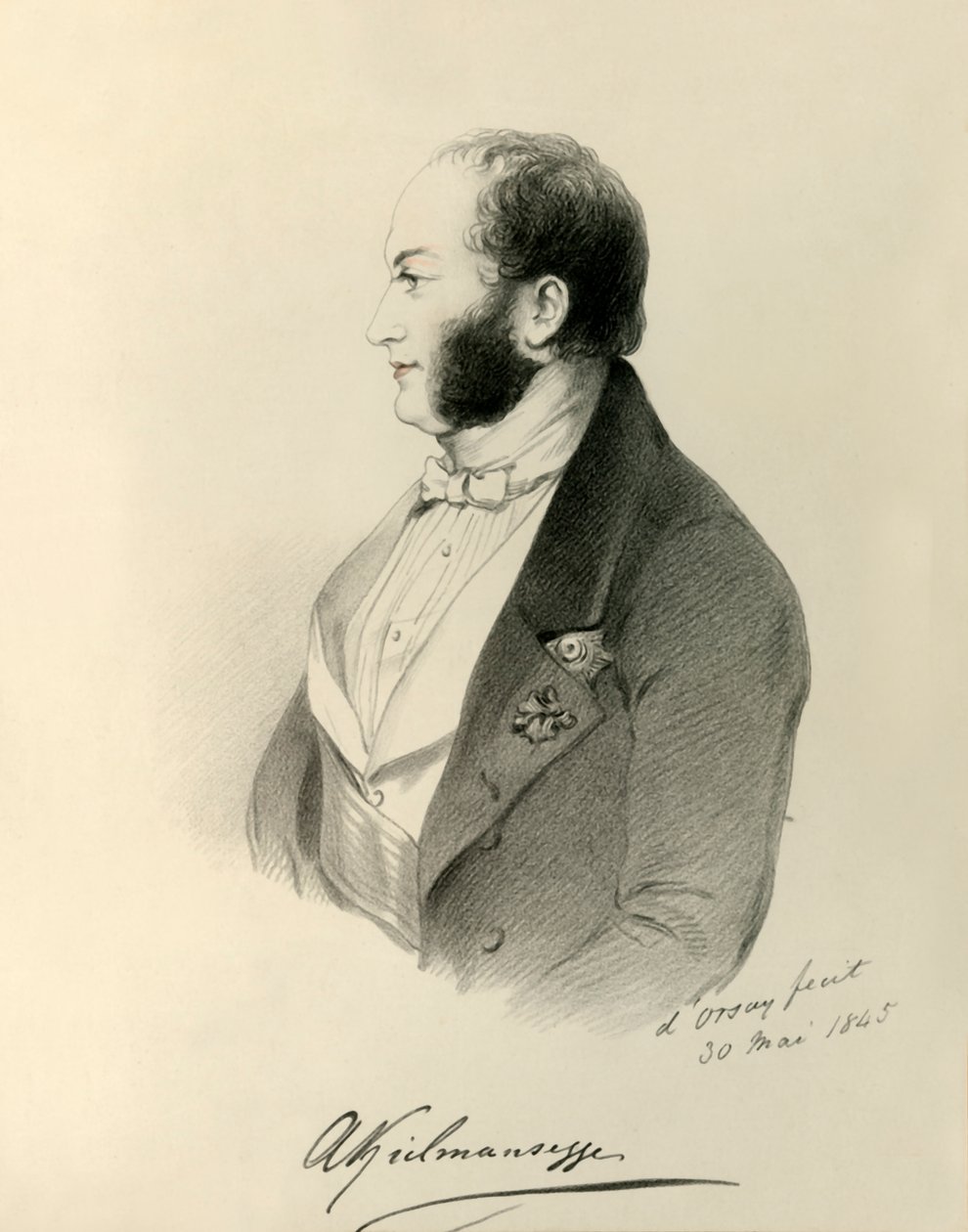 Kont Kielmansegg, 1845. by Richard James Lane