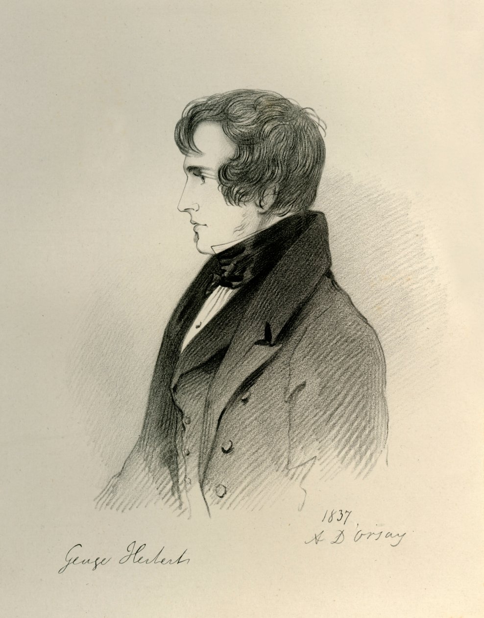 George Herbert, 1837. by Richard James Lane