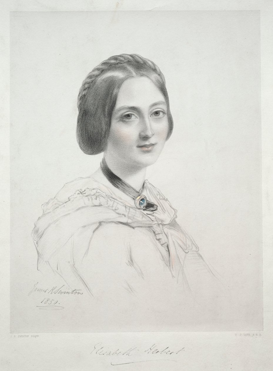 Leydi Elizabeth Herbert by Richard James Lane