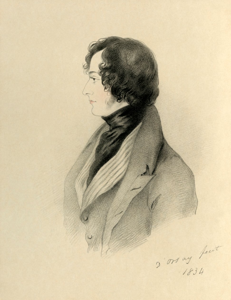 Çok Saygıdeğer Benjamin Disraeli Milletvekili, 1834. by Richard James Lane
