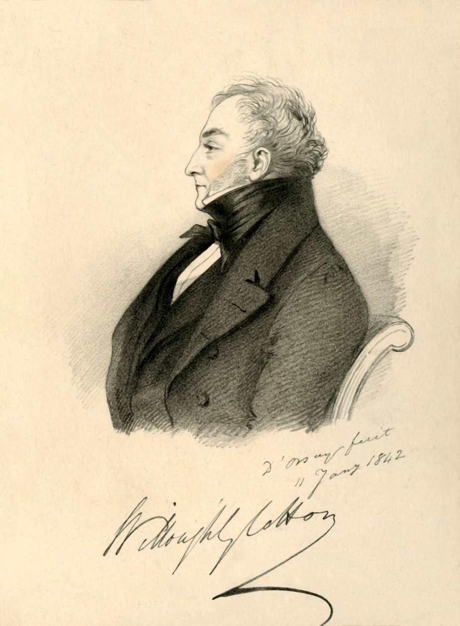 Sir Willoughby Cotton, 1842. by Richard James Lane