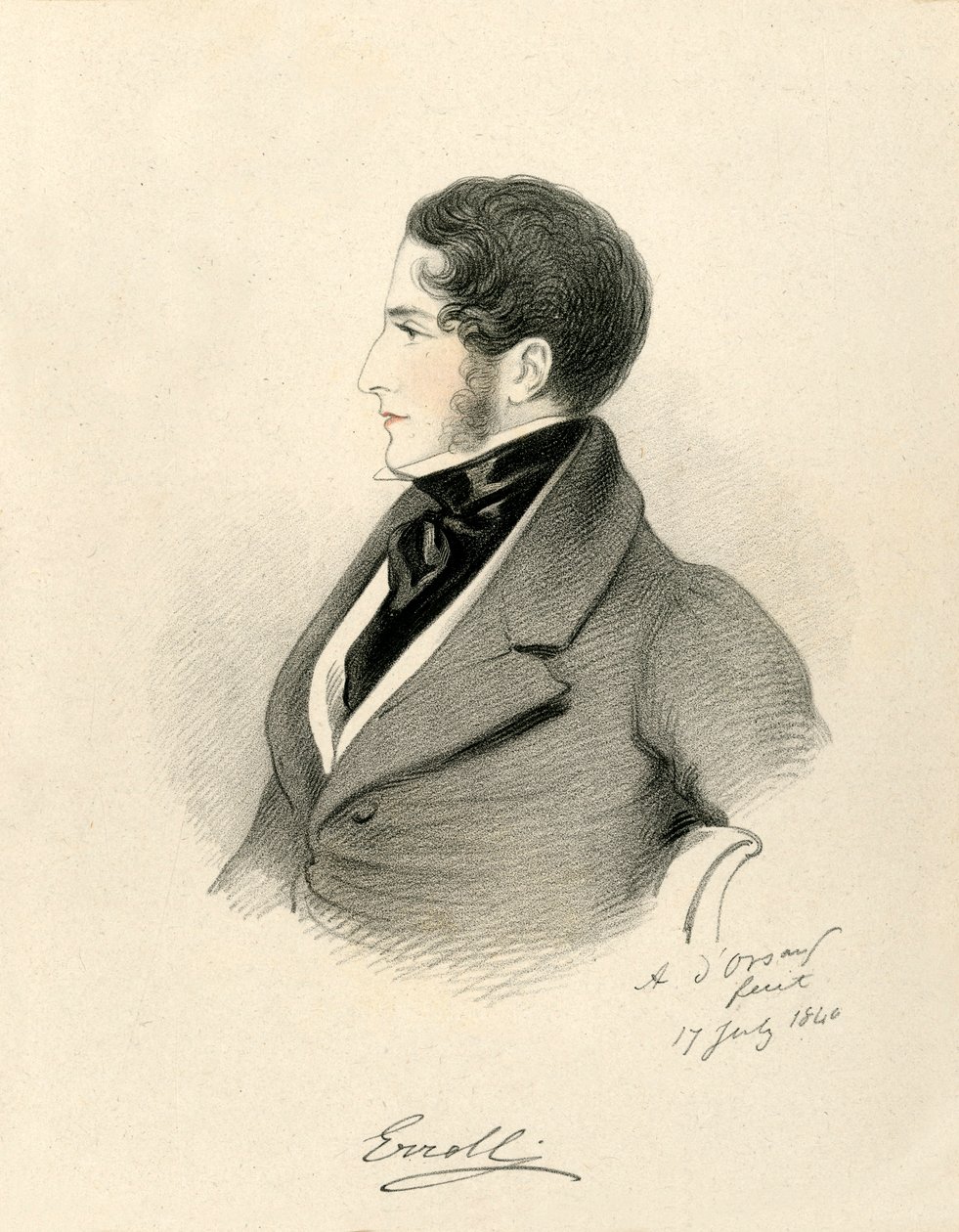 Erroll Kontu, 1840. by Richard James Lane