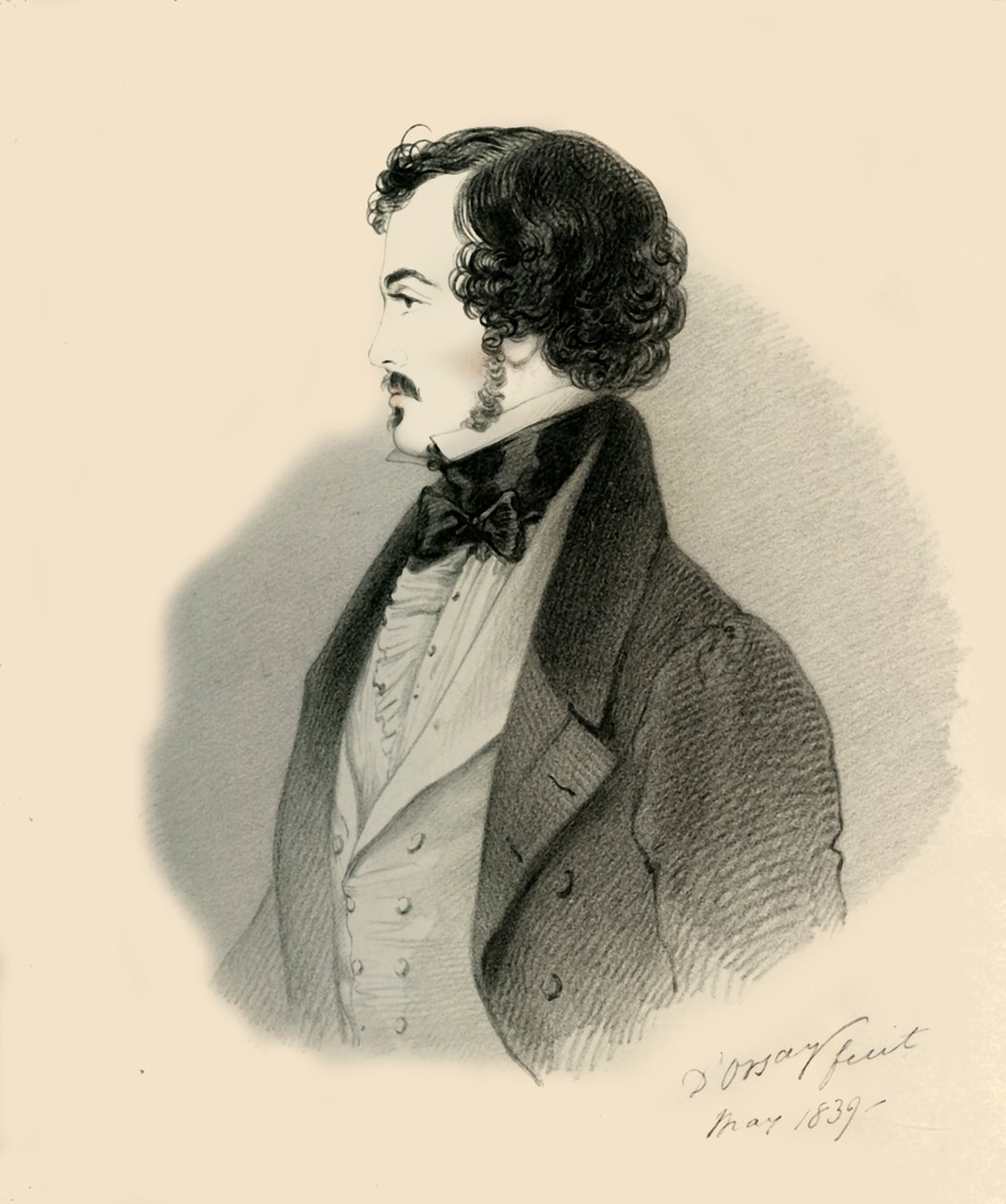 Vikont Jocelyn, 1839. by Richard James Lane