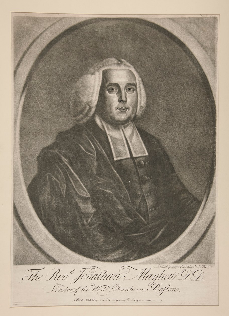 Rev.d Jonathan Mayhew, D.D. by Richard Jennys