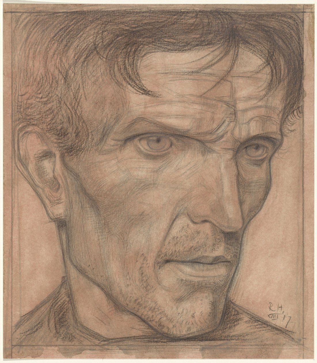 Bir adamın başı by Richard Nicolaüs Roland Holst