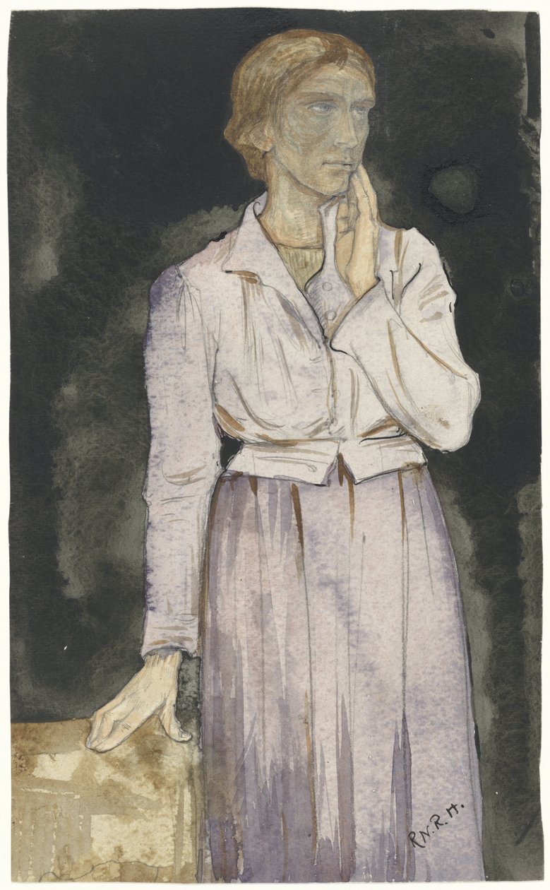ayakta kadın by Richard Nicolaüs Roland Holst