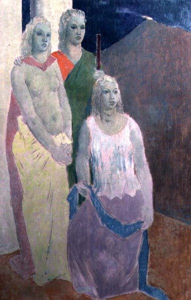 Üç Kızkardeş (petrol) by Richard Norman Shaw