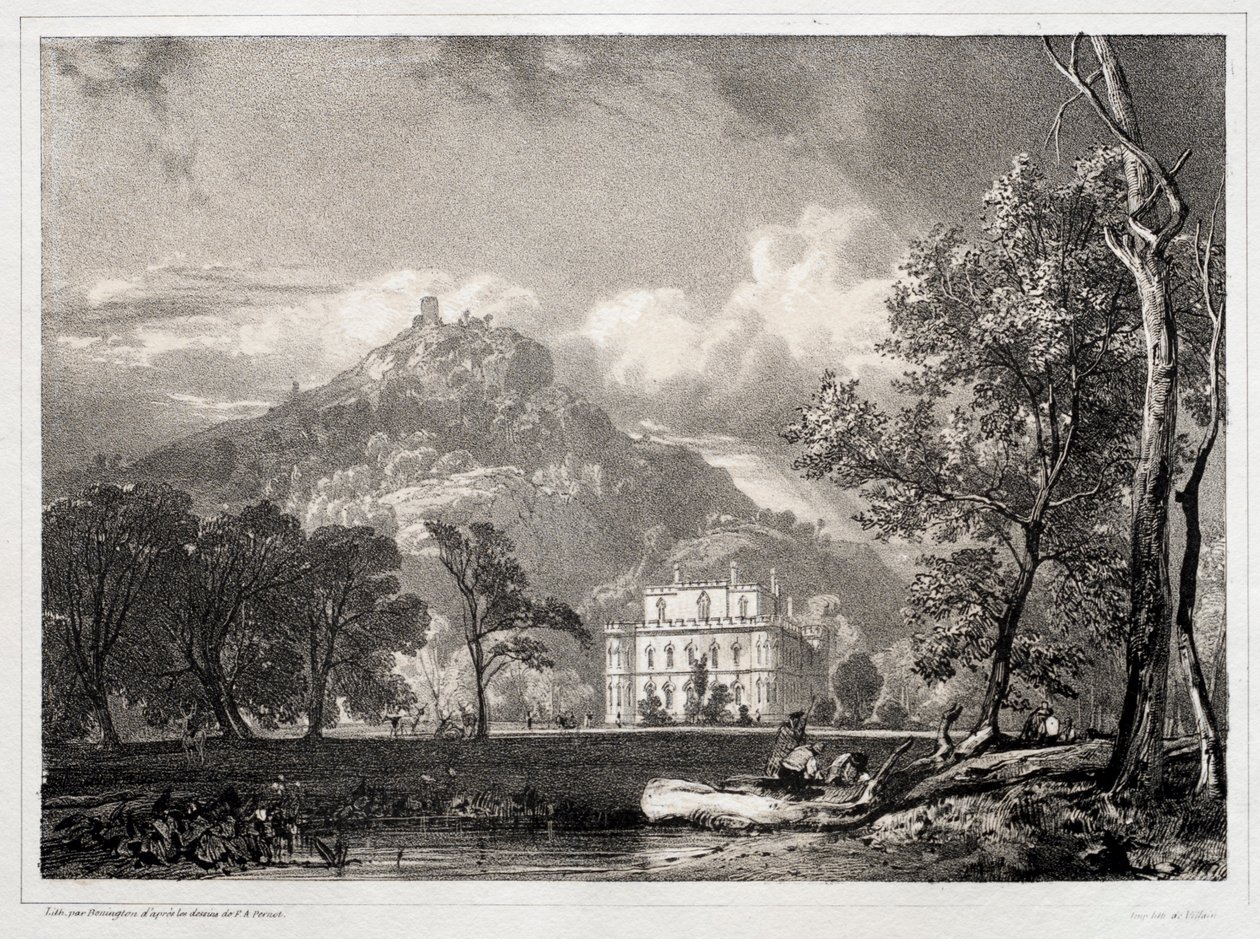 Argyle Kalesi, 1826. by Richard Parkes Bonington