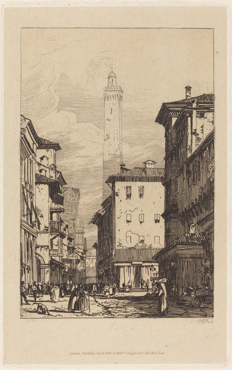 Bolonya by Richard Parkes Bonington