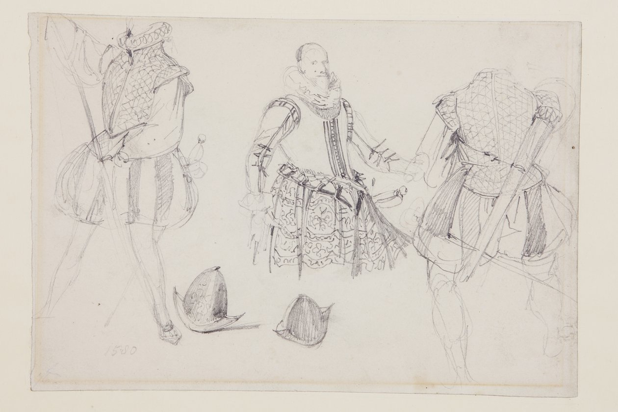 Kostüm Çalışmaları by Richard Parkes Bonington