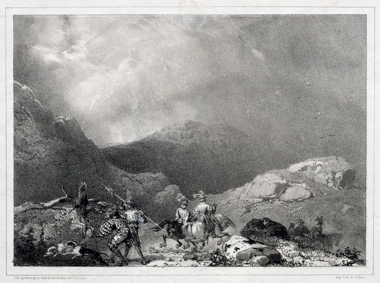 Glenfinlas, 1826. by Richard Parkes Bonington