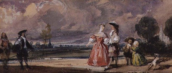 Toplantı by Richard Parkes Bonington