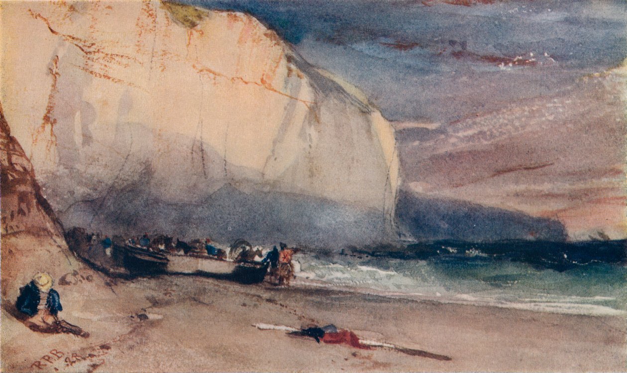 Uçurum Altı, 1828, 1924 by Richard Parkes Bonington