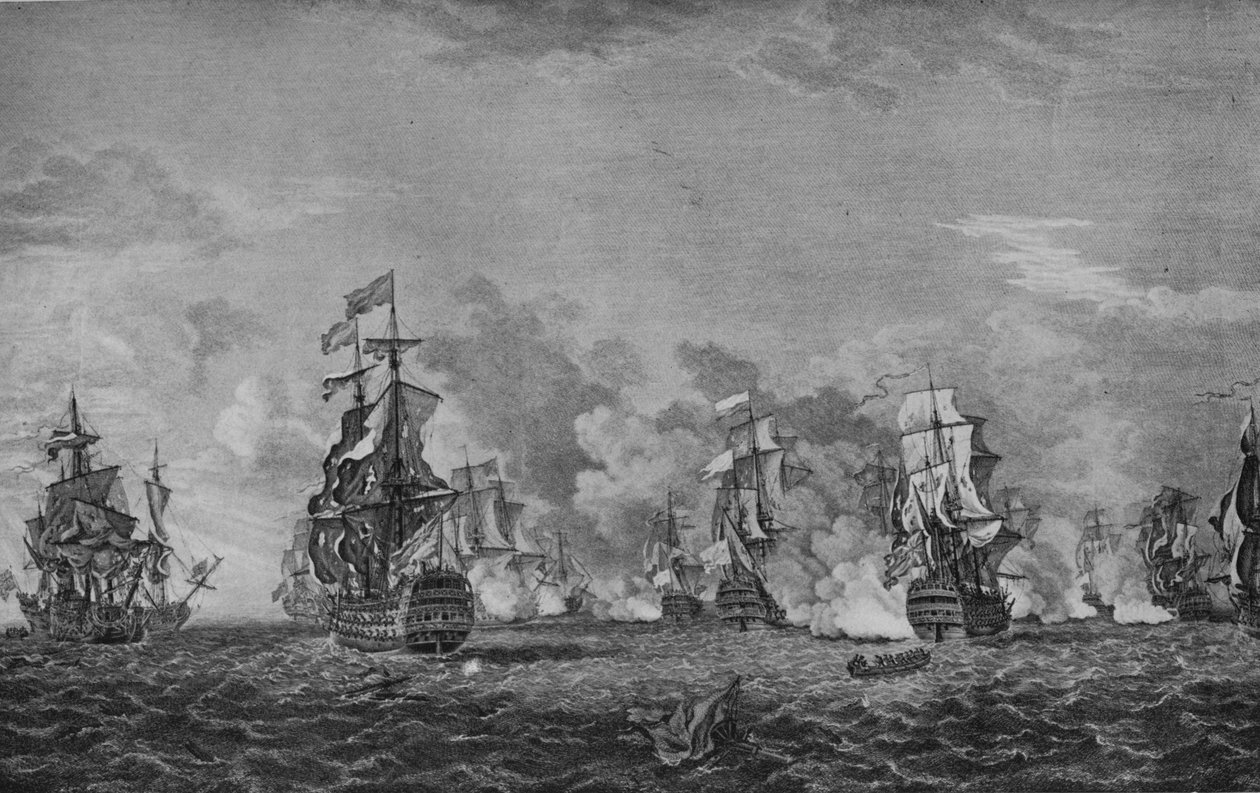 Lagos Savaşı, c1760 by Richard Paton