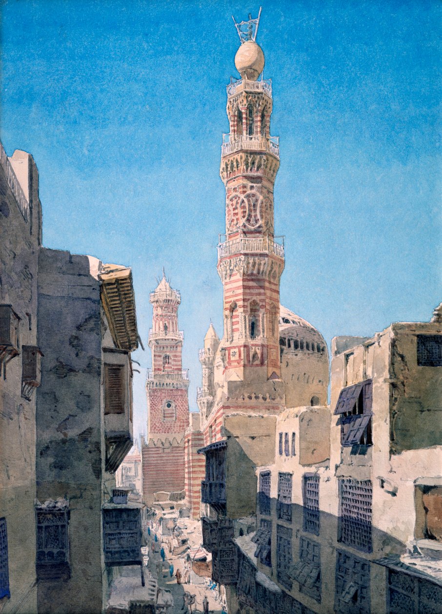 Souk al Nahhas In, Kahire, 1866 by Richard Phene Spiers