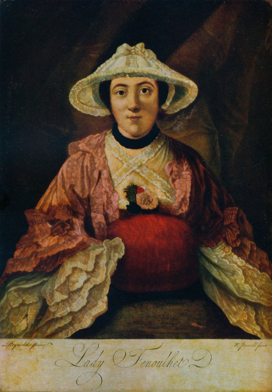 Anne nee Günü, Leydi Fenoulhet, c1760 by Richard Purcell