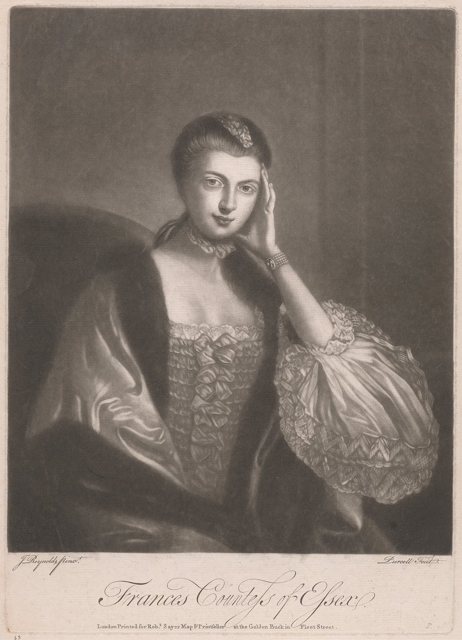 Frances, Essex Kontesi (ö. 1759) by Richard Purcell