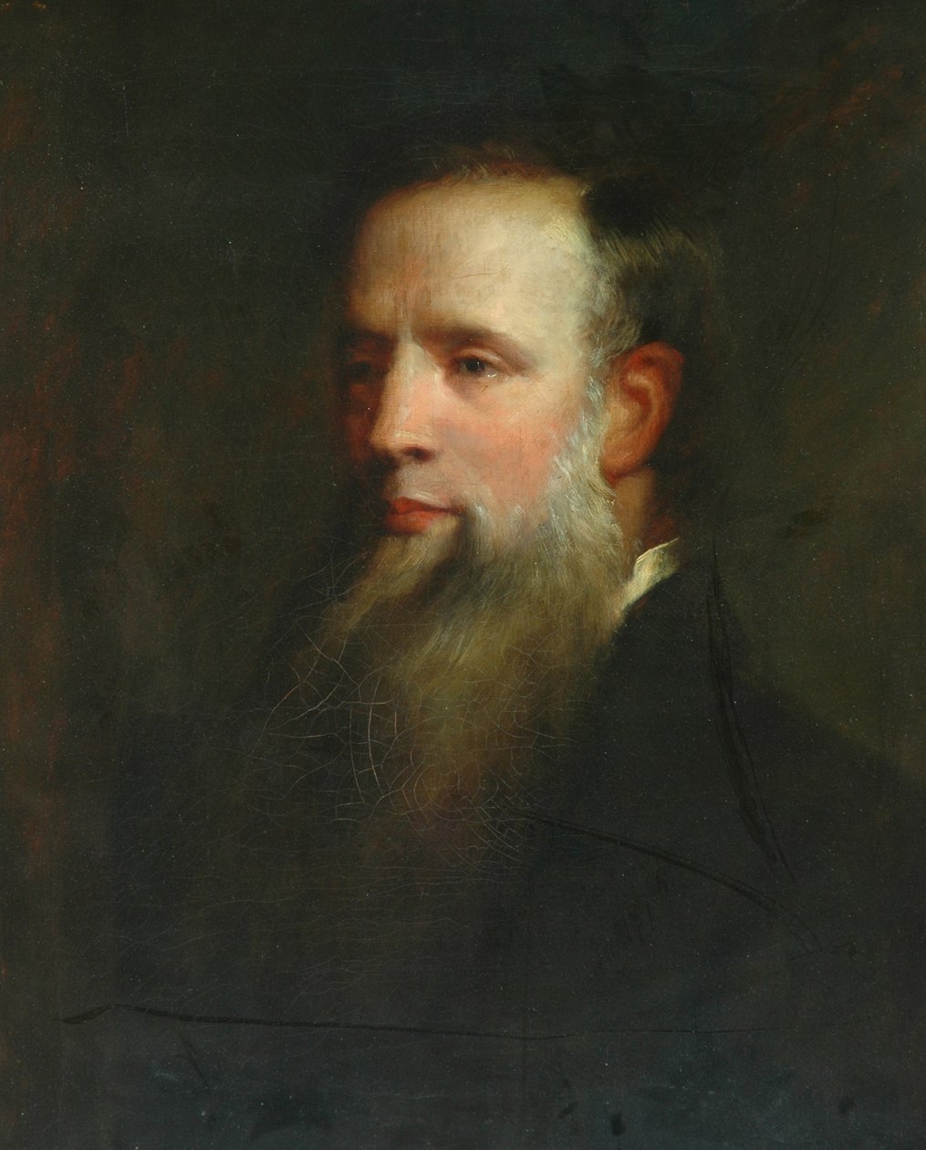 Merhum Francis Waller (tuval üzerine yağlı boya) by Richard Waller