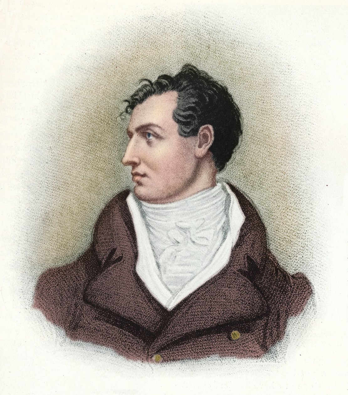 Byron, c1800, 1911 by Richard Westall