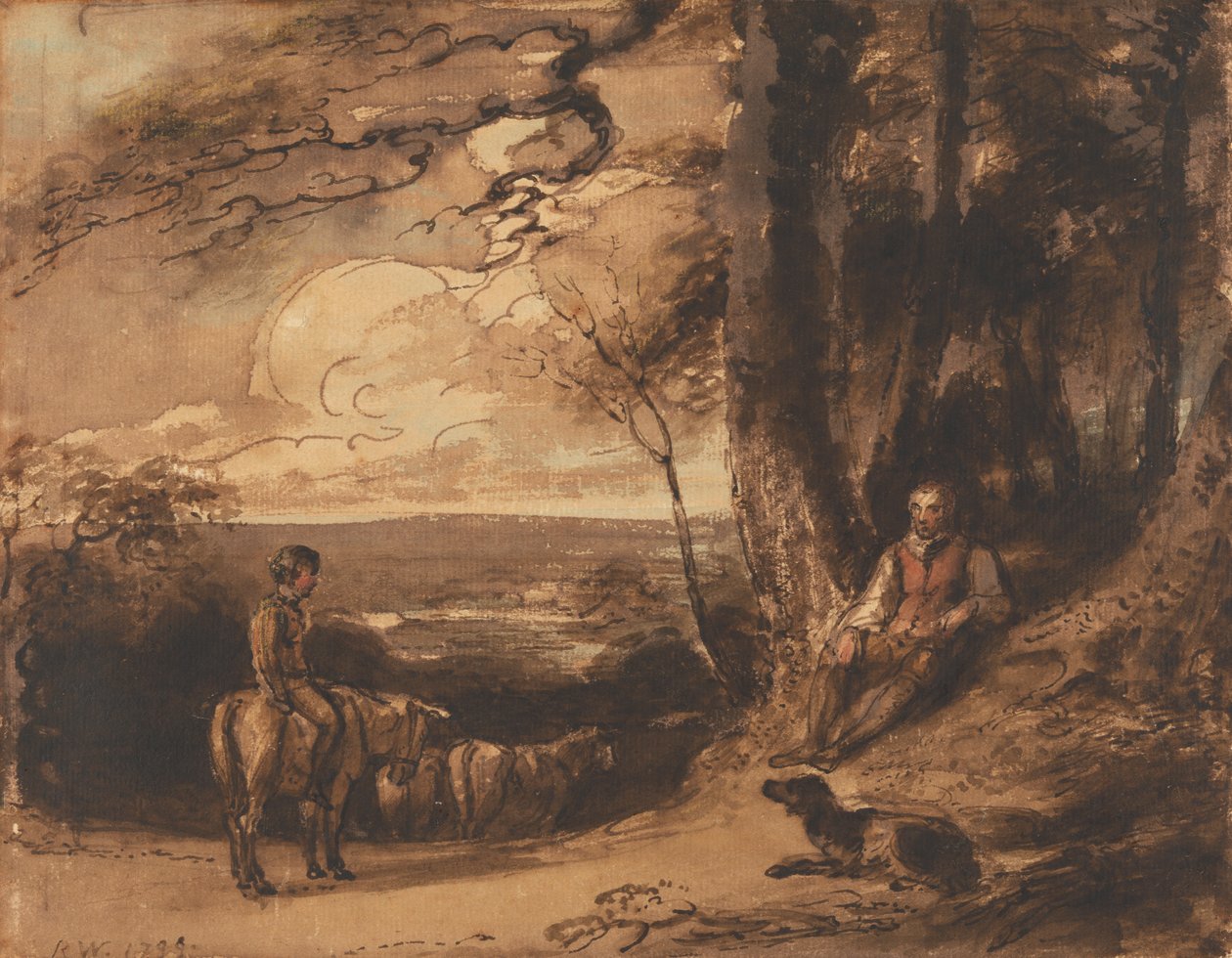 Köy Yolunda Sohbet by Richard Westall