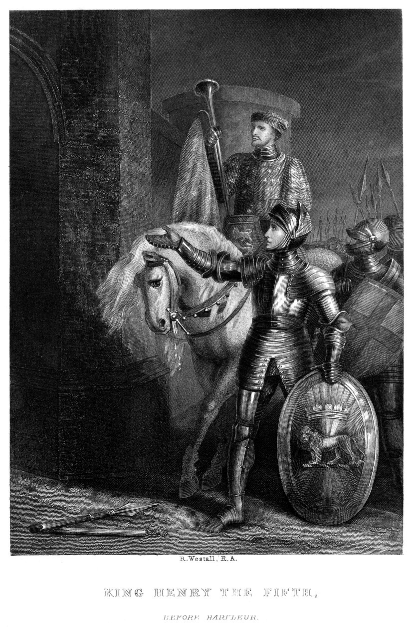 Kral Henry V 1387-14220, Harfleur