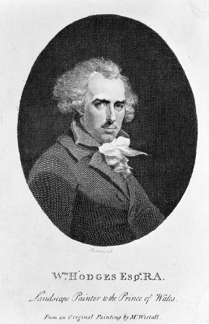 William Hodges RA, Fitzgerald Thornthwaite tarafından kazınmış, 
