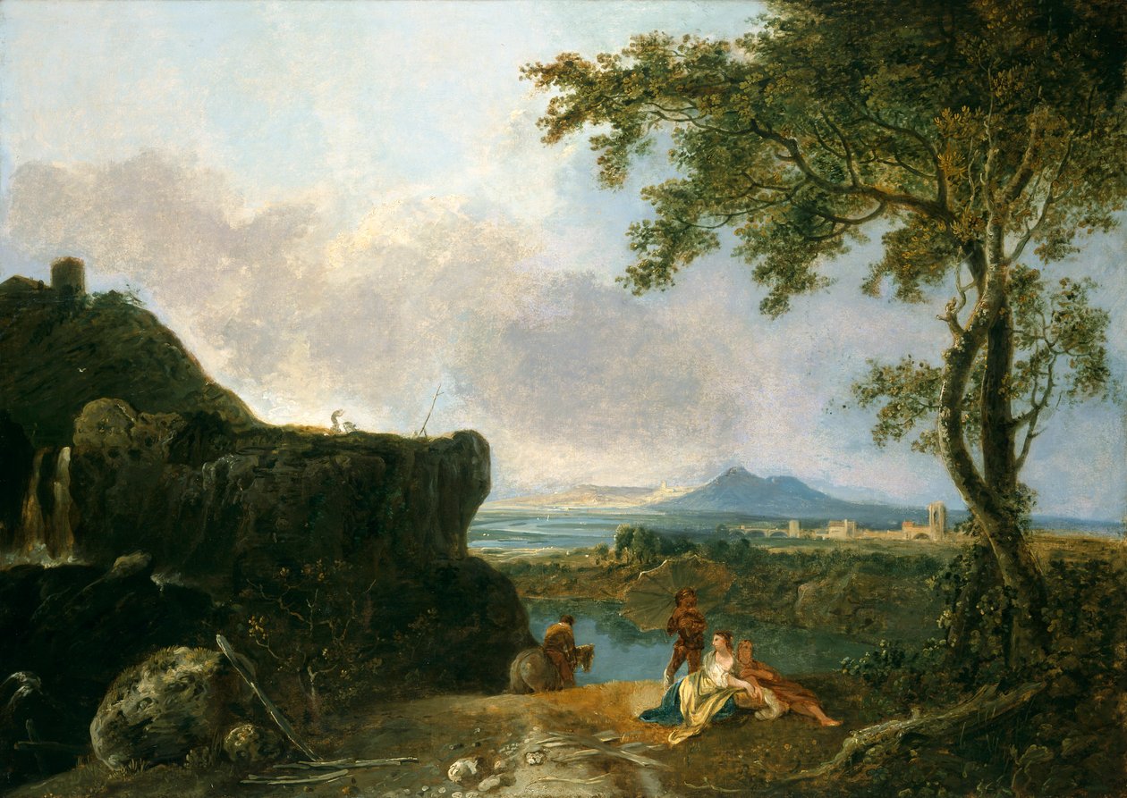 Beyaz bir keşiş, 1733-1782 by Richard Wilson
