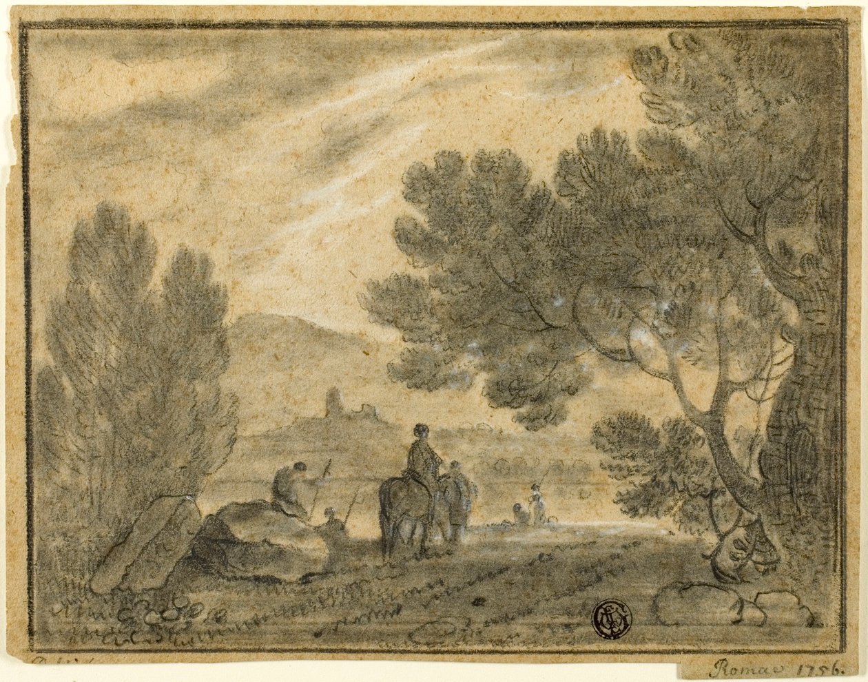 Rakamlarla Roma Campagna by Richard Wilson