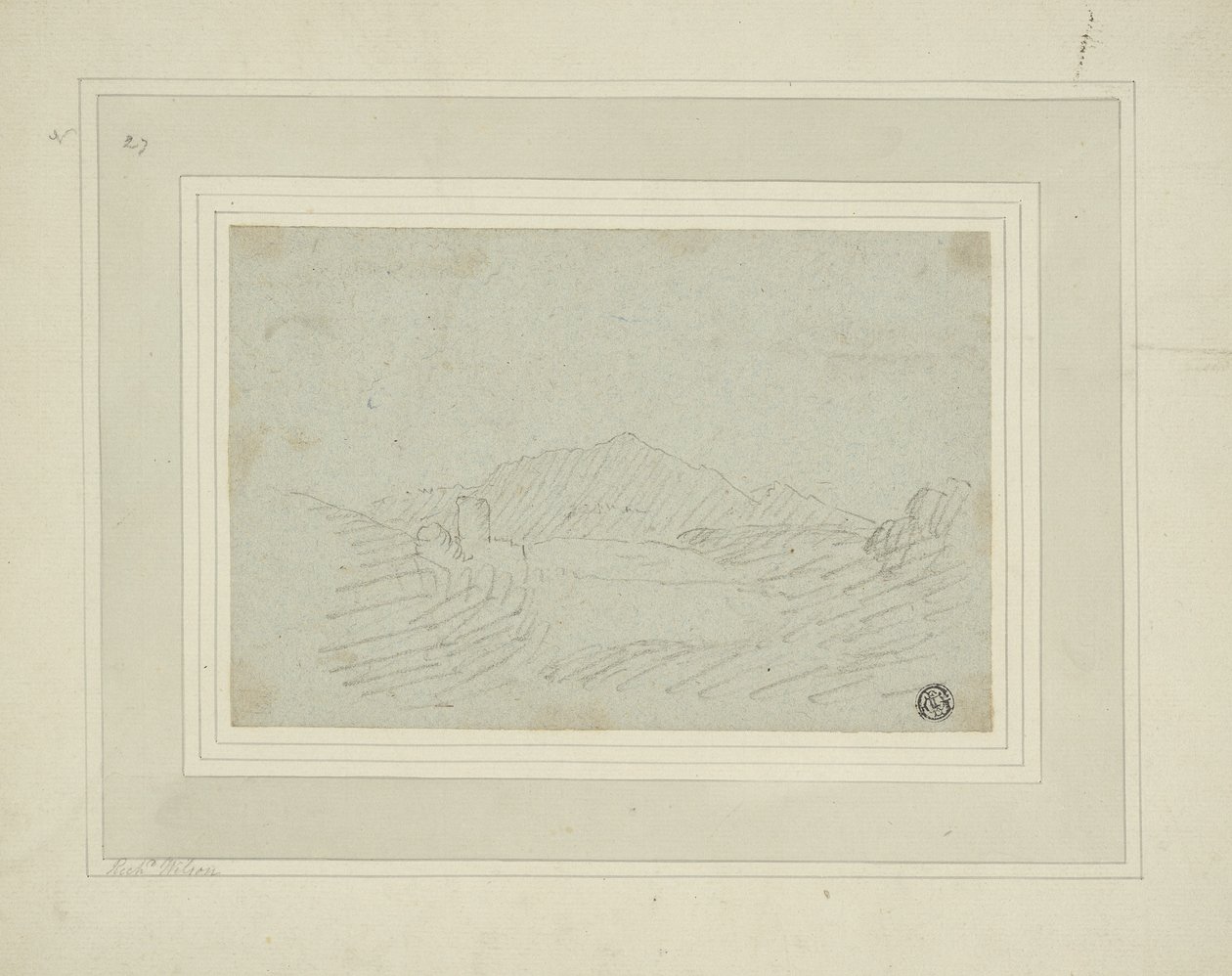 Dağlık Bir Ülkedeki Harabeler by Richard Wilson