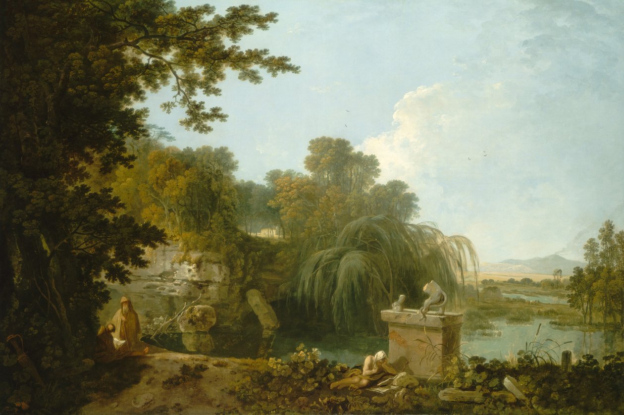 Yalnızlık, ç. 17621770. by Richard Wilson