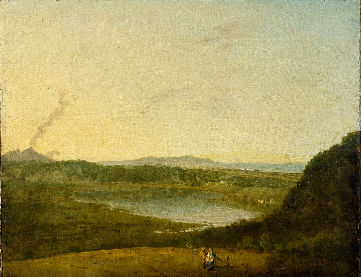 Lago di Agnano, c1752 by Richard Wilson