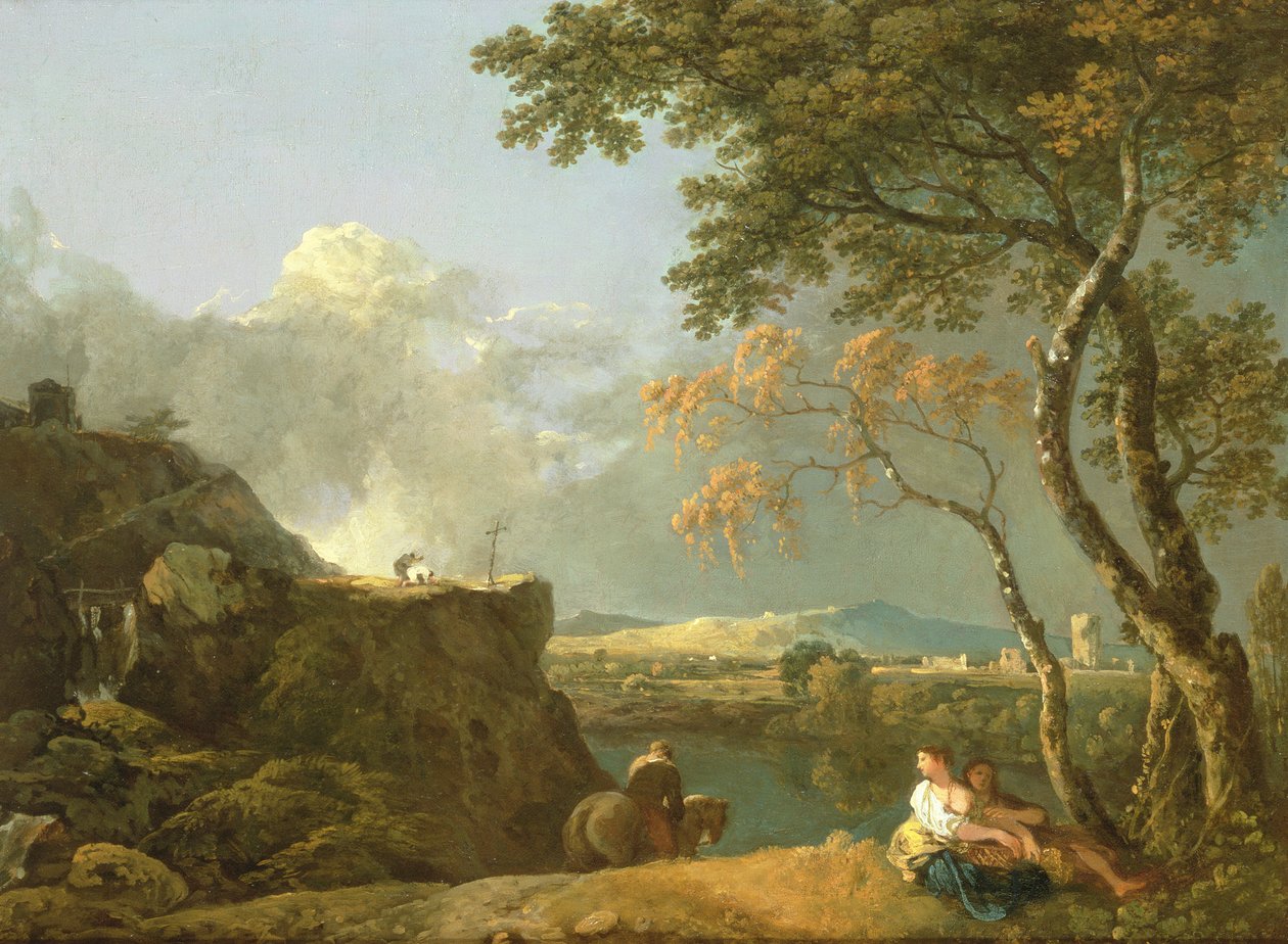 Beyaz Keşiş (tuval üzerine yağlı boya) by Richard Wilson