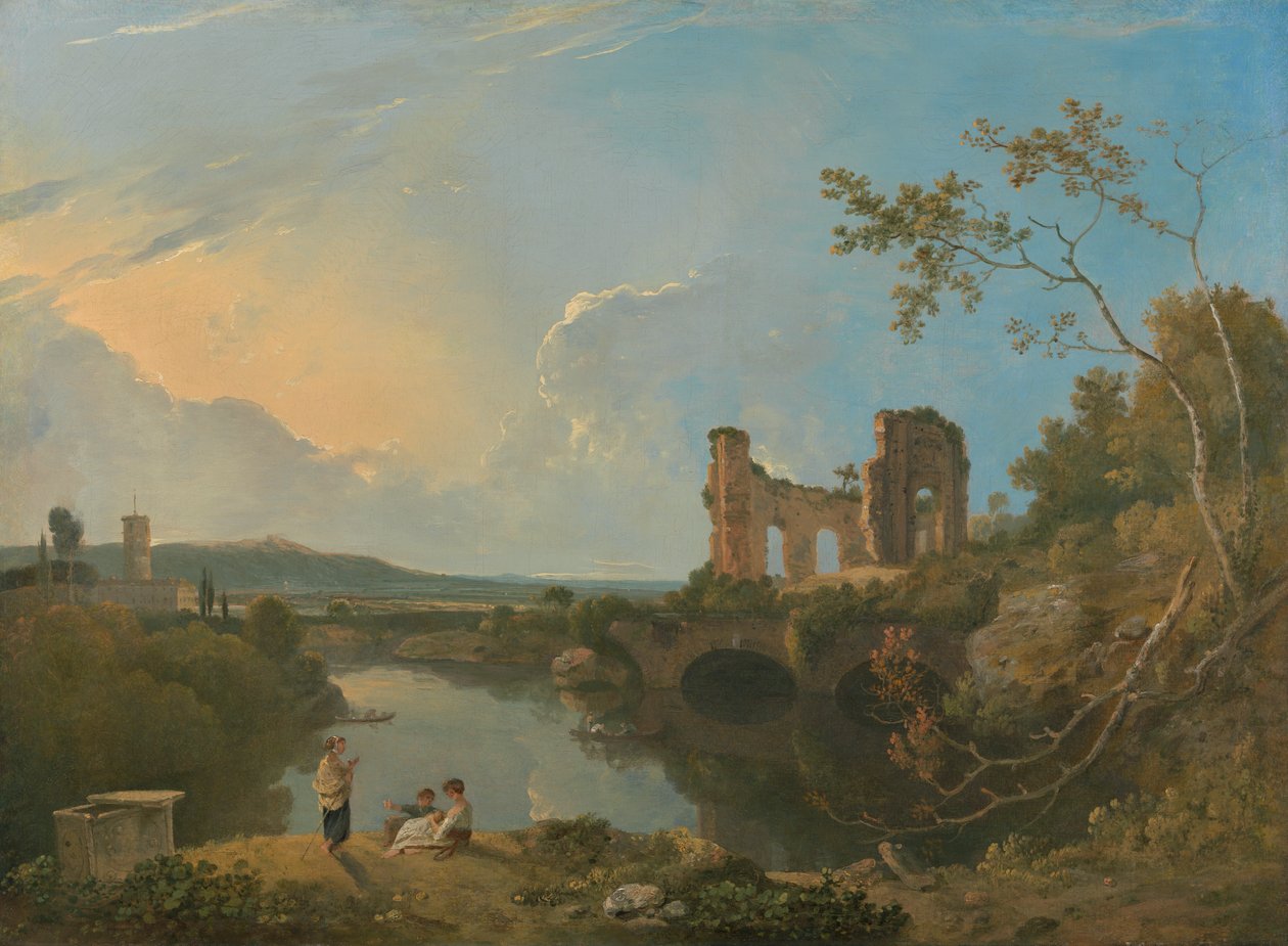 İtalyan Manzarası (Sabah) by Richard Wilson