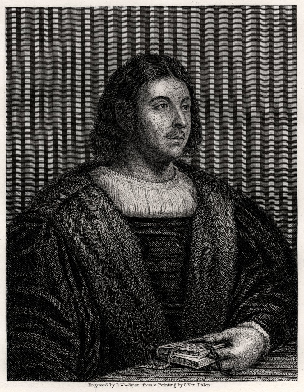 Giovanni Boccaccio, İtalyan yazar ve şair, 19. yüzyıl. by Richard Woodman