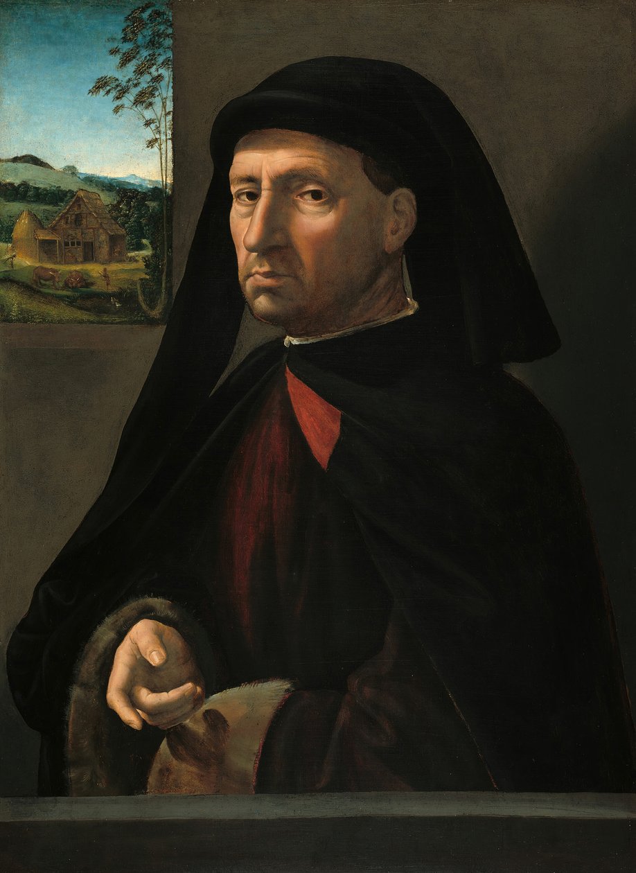 Bir Beyefendinin Portresi, c. 1505. by Ridolfo Ghirlandaio