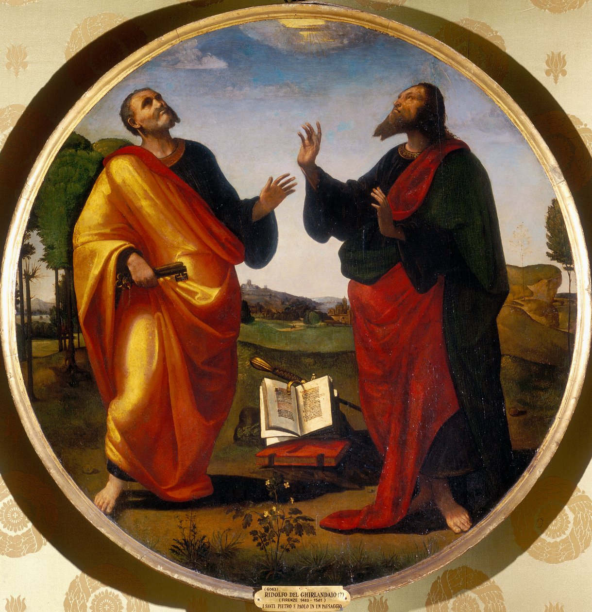Aziz Peter ve Paul by Ridolfo Il  Ghirlandaio